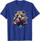 Boxing and Martial Arts Bear T-Shirt - T-Shirt | Royal