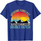 Weekend Forecast Double Dutch Shirts Funny Retro T-Shirt - T-Shirt | Royal