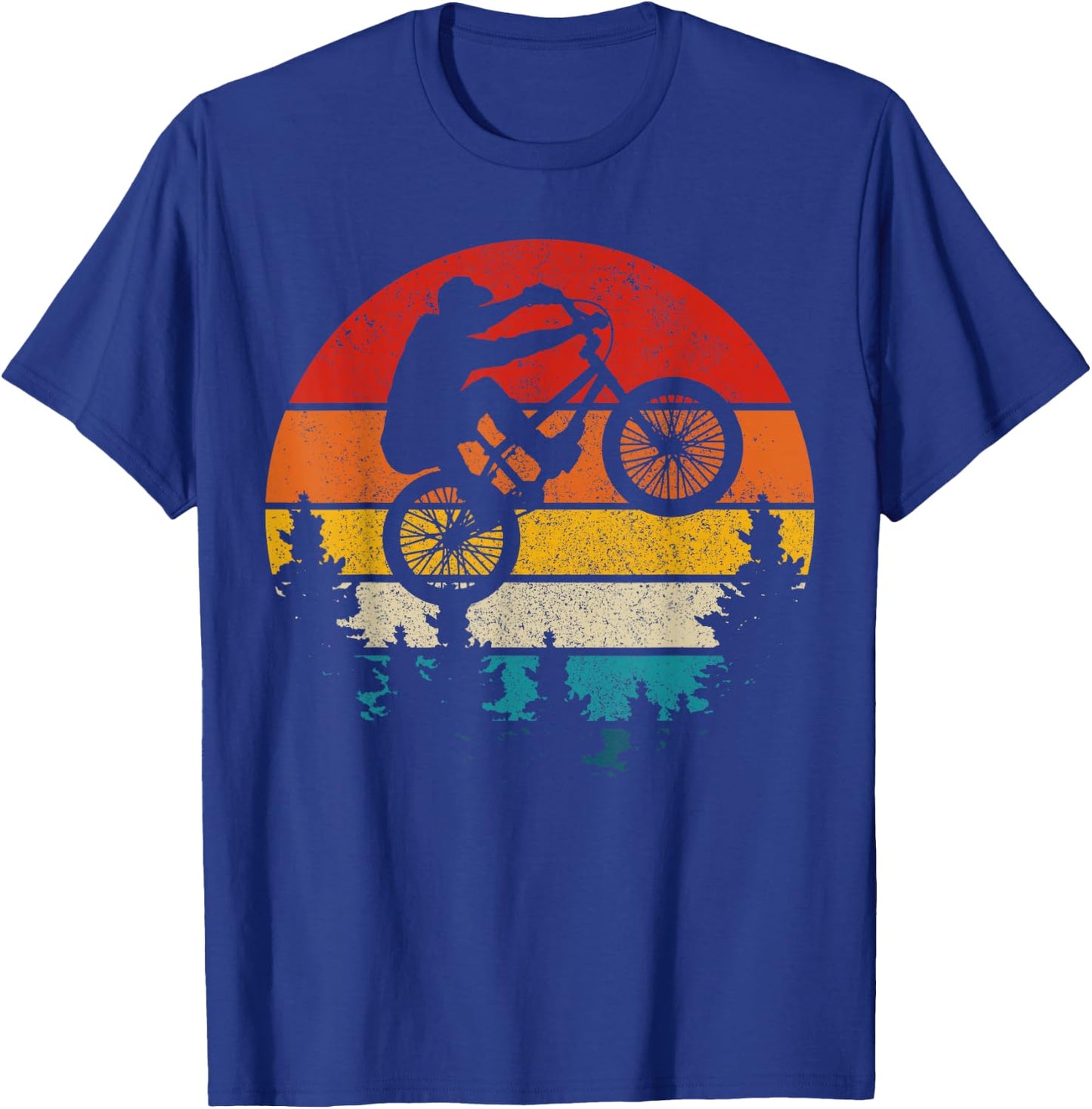BMX Vintage Bike Bicycle BMXer Gift T-Shirt - T-Shirt | Royal