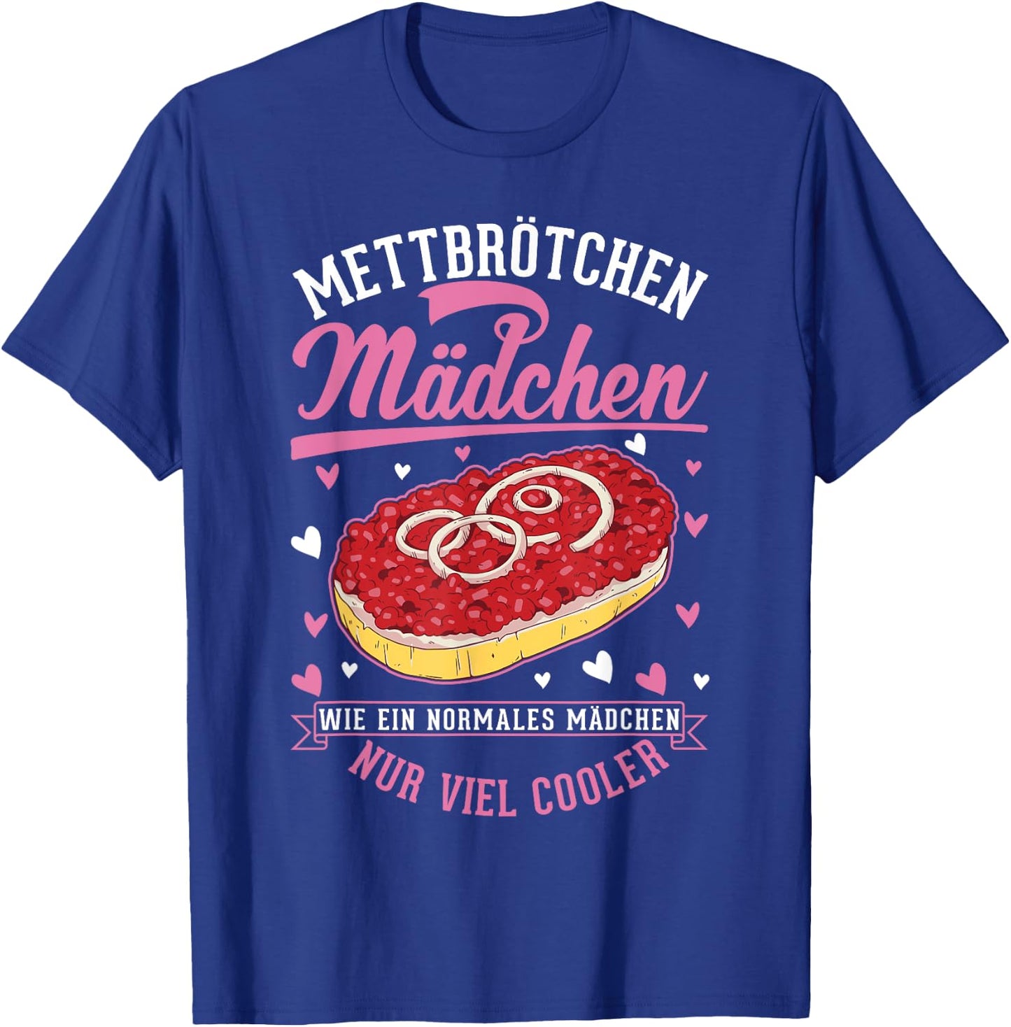 Mettbuns Girls' Hackepeter Mett Bun , black, s T-Shirt - T-Shirt | Royal