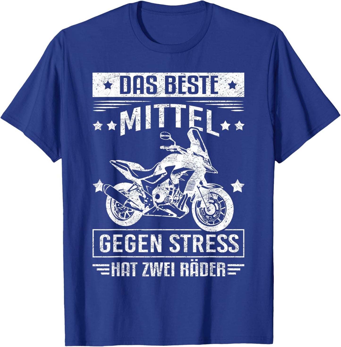 Motorcycle Biker Motorbiker Gift Motorcyclists , black T-Shirt - T-Shirt | Royal
