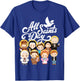 All Saints Day Catholic St Anthony Faustina Kolbe Goretti T-Shirt - T-Shirt | Royal