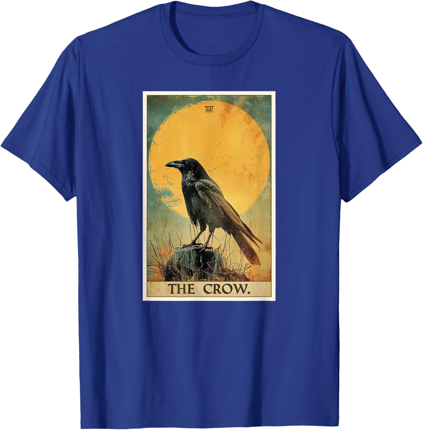 Crow Tarot Card Crows Crow T-Shirt - T-Shirt | Royal