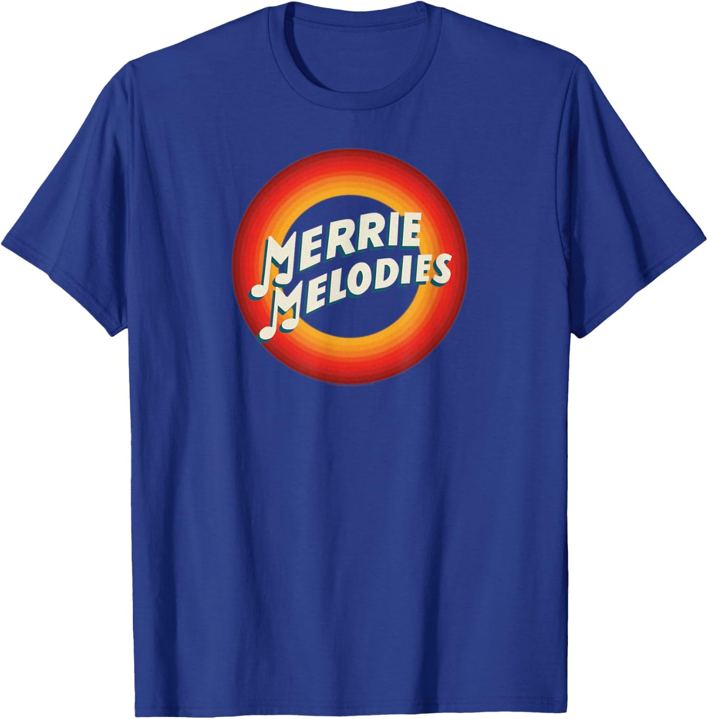 Looney Tunes Merrie Melodies Logo T-Shirt - T-Shirt | Royal