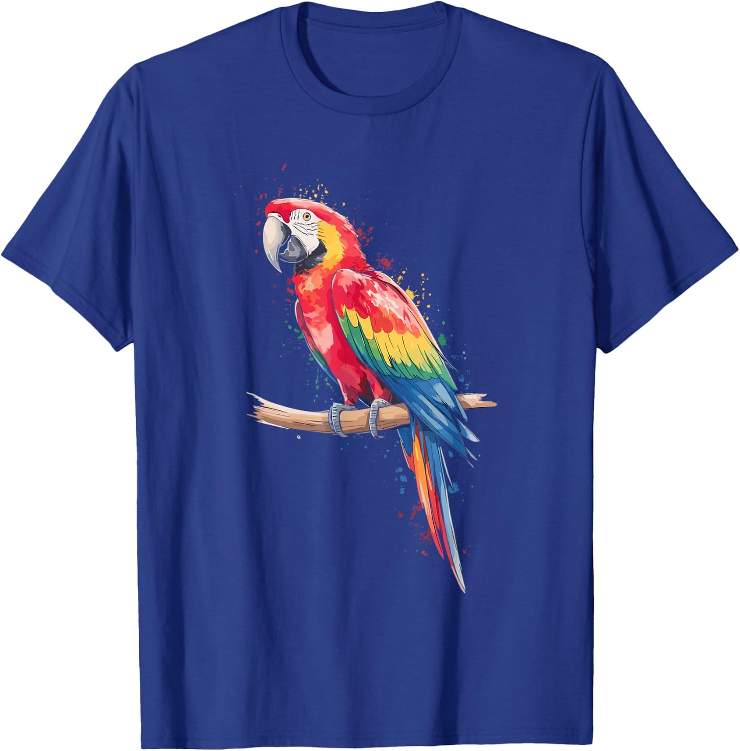 Watercolour Macaw Macaw Shirt Men Macaw Kids T-Shirt - T-Shirt | Royal