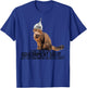 Conspiracy Cat Government Conspiracy Theory Tin Foil Hat T-Shirt - T-Shirt | Royal