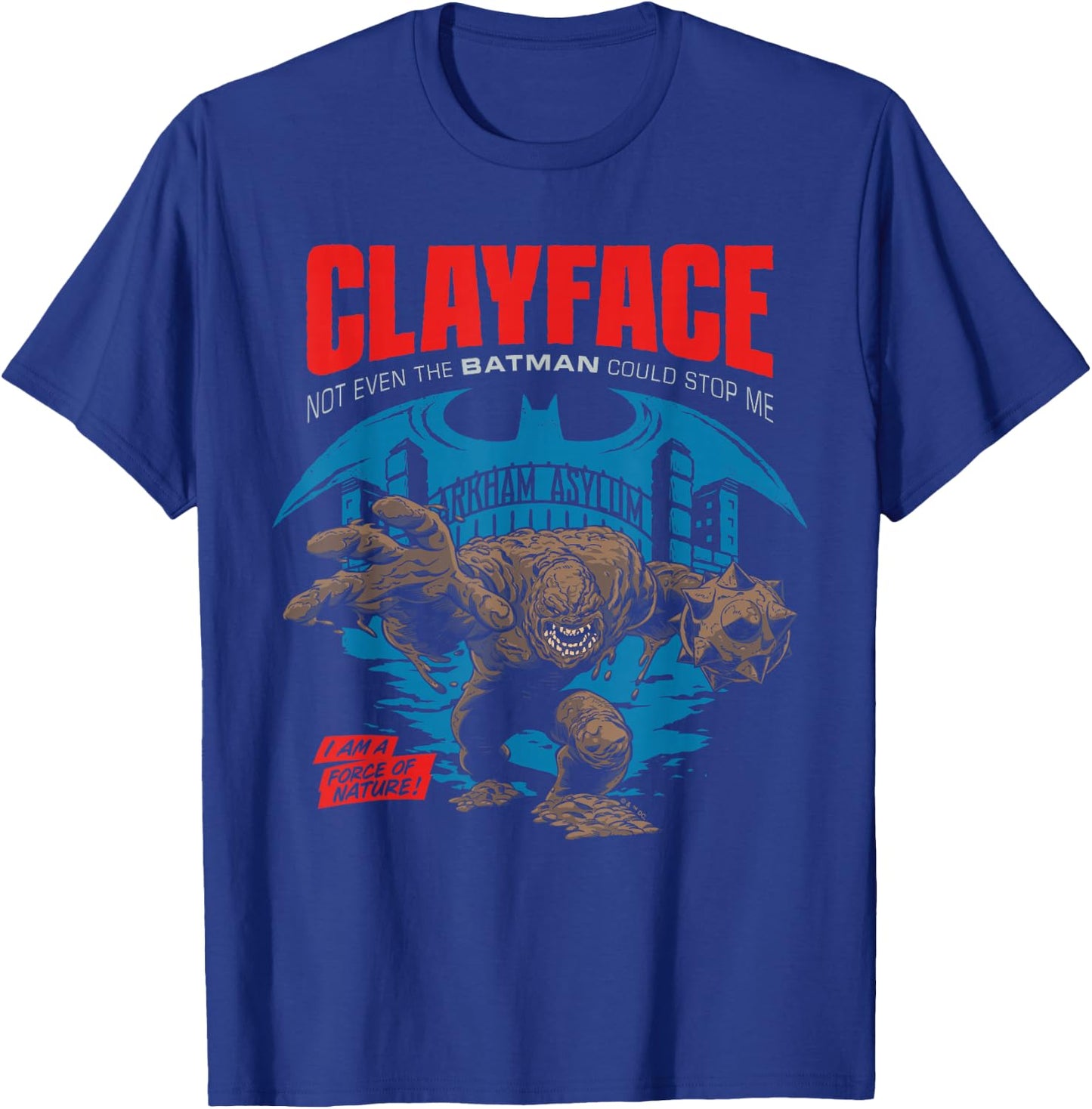 Batman Clayface Arkham Asylum T-Shirt - T-Shirt | Royal
