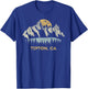 Tipton California Mountain Sunset Sunrise CA T-Shirt - T-Shirt | Royal