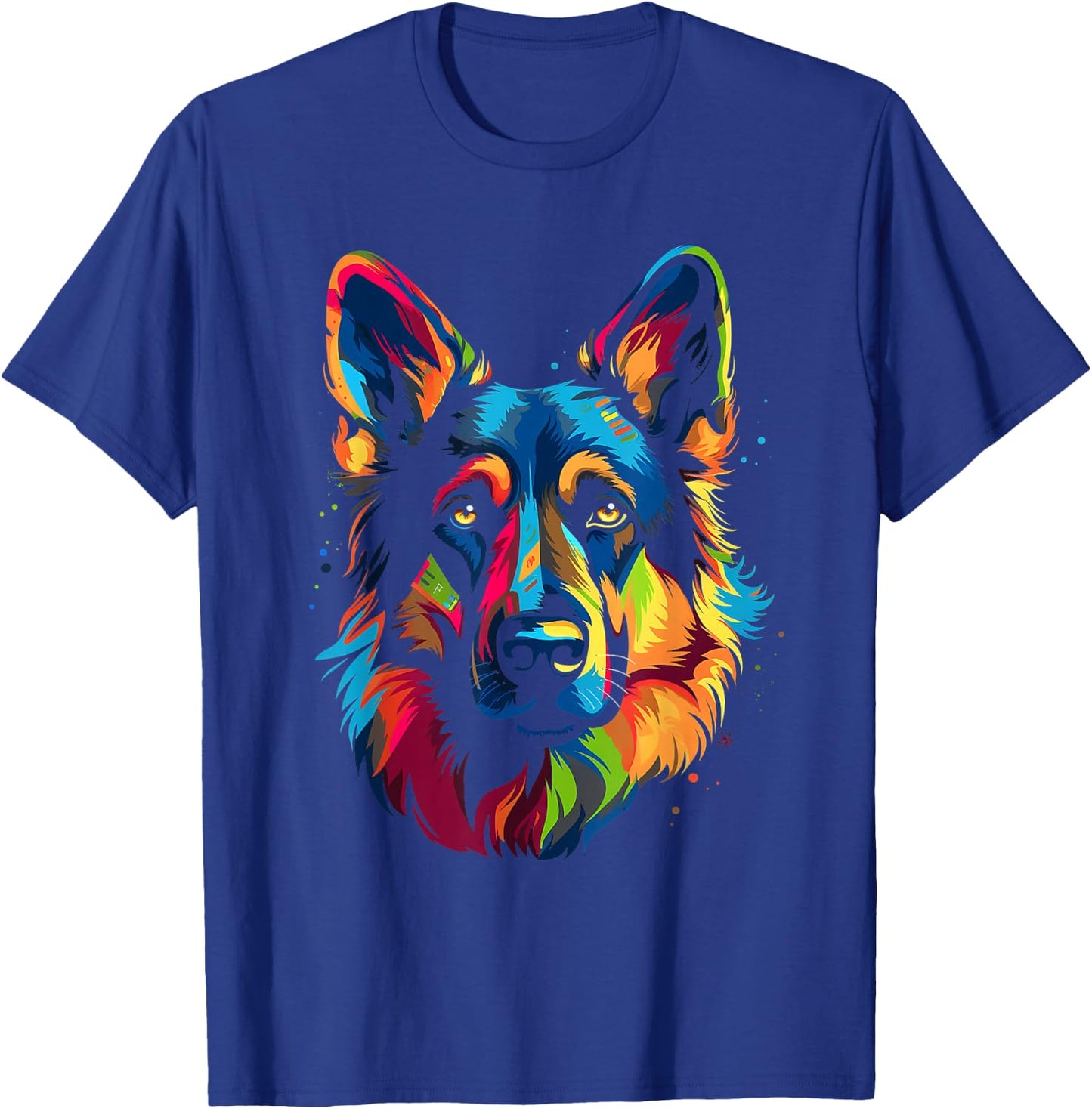 German shepherd dog T-Shirt - T-Shirt | Royal