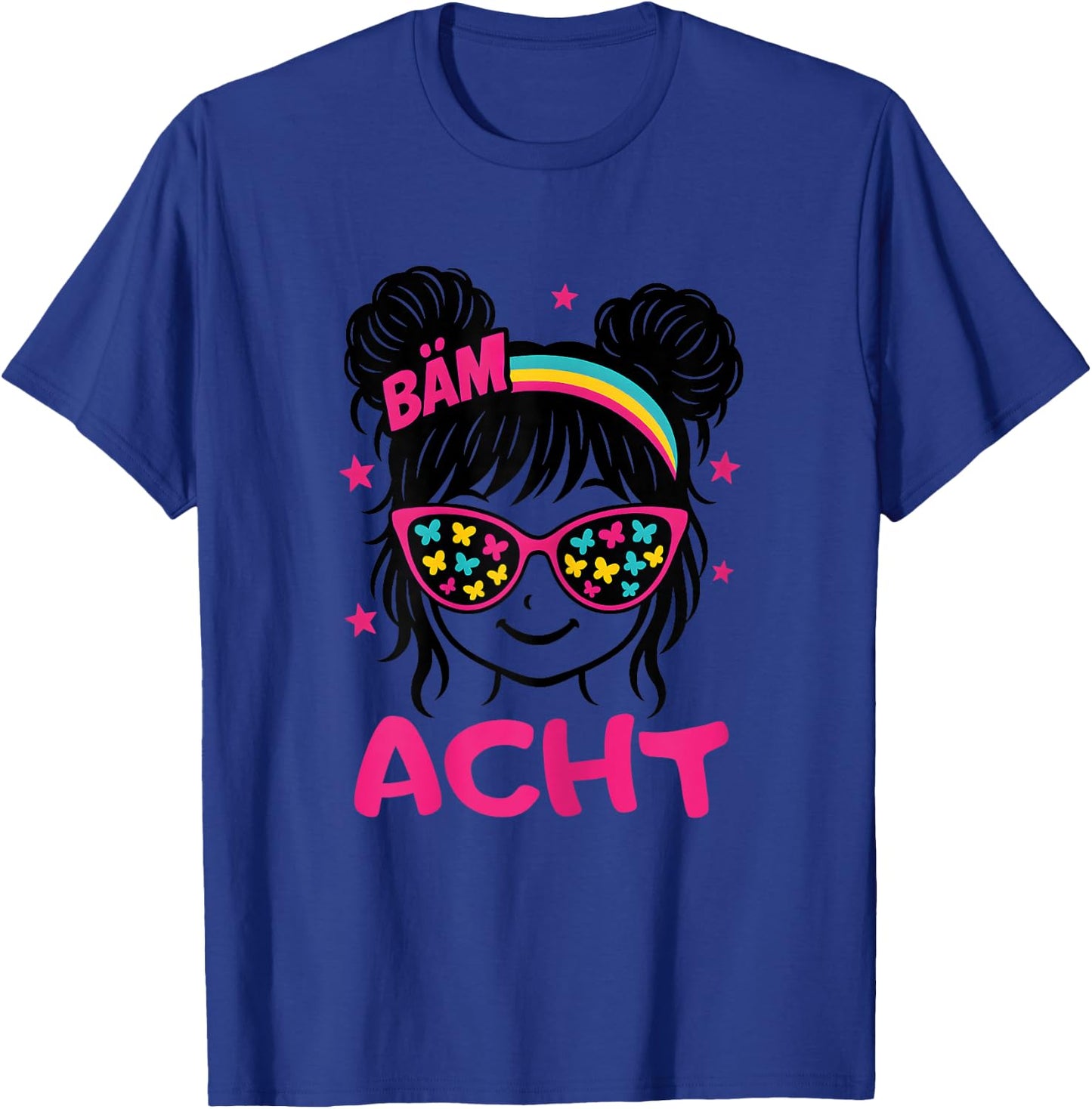 Geburtstagsshirt 8 Jahre Mädchen Geschenk – Bäm Acht T-Shirt - T-Shirt | Royal