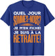 Retirement Funny Man I Don't Care I'm Retirement , Black, S T-Shirt - T-Shirt | Royal