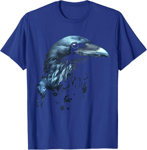 Raven Bird Animal Art Raven , black T-Shirt - T-Shirt | Royal