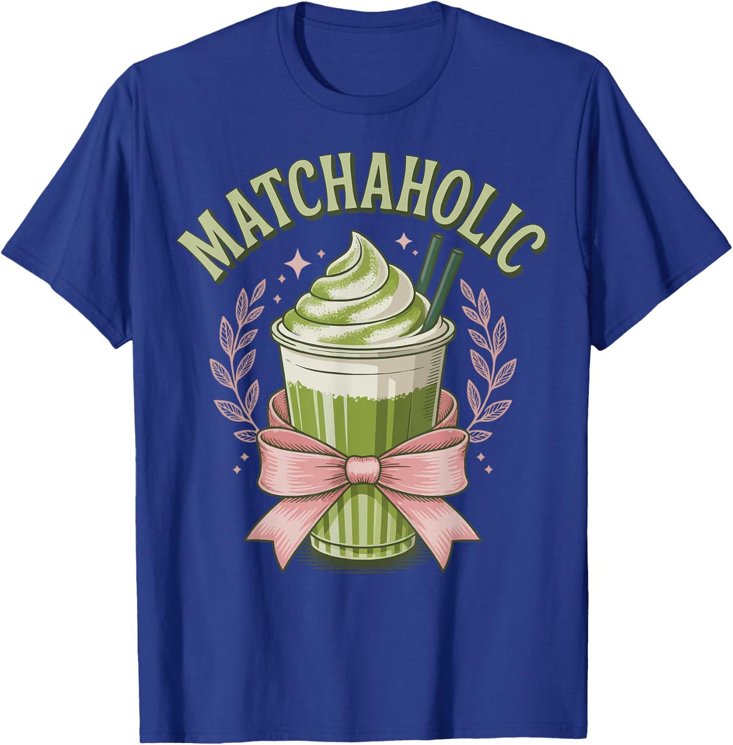 Matchaholic Matcha T-Shirt - T-Shirt | Royal