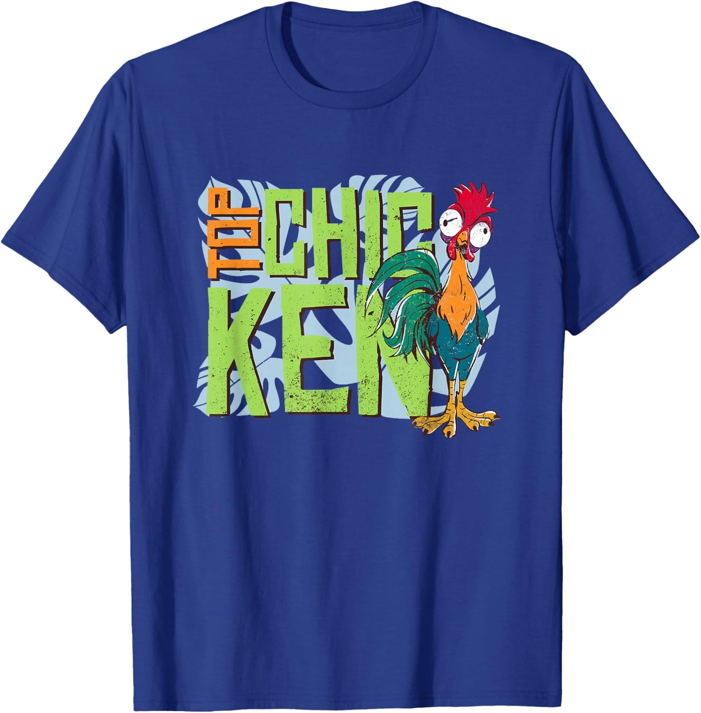 Disney Moana 2 Hei Hei Top Chicken Tropical Panel , grey, S T-Shirt - T-Shirt | Royal