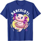 Dancolotl Kawaii Axolotl Dancing Axolotl Lover Ballet Dancer T-Shirt - T-Shirt | Royal