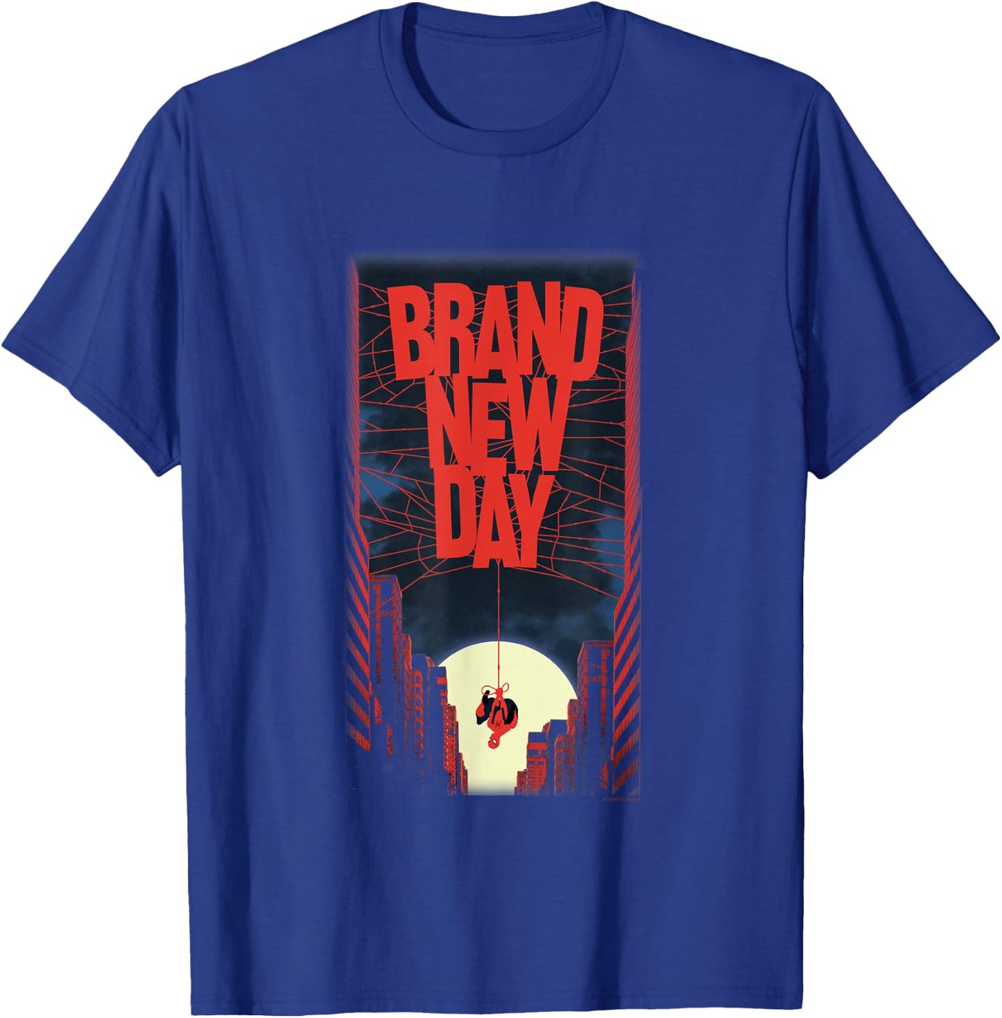 Marvel Spider-Man Moonrise Spider T-Shirt - T-Shirt | Royal