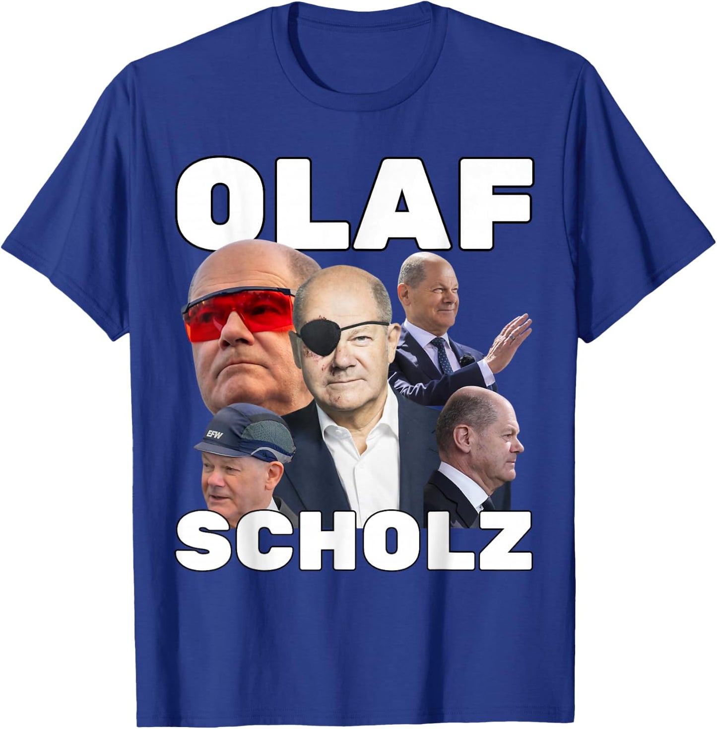 Olaf Scholz Fan-Merch T-Shirt - T-Shirt | Royal