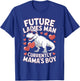 Future Ladies Man Current Mama's Boy T-Shirt - T-Shirt | Royal