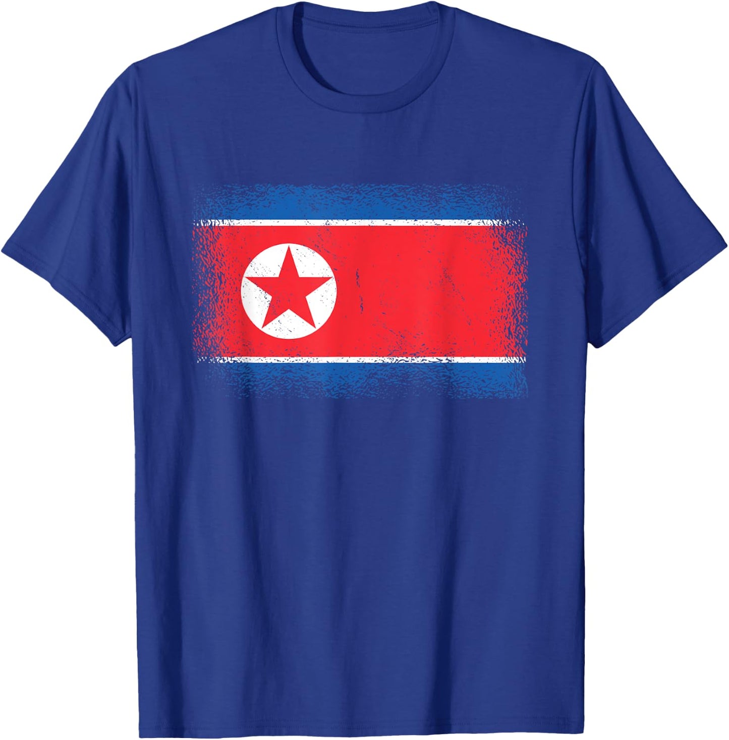 Nordkoreanische Flagge Nordkorea T-Shirt - T-Shirt | Royal