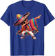 Dabbing Mexican Poncho Cinco de Mayo Men Sombrero Funny Dab T-Shirt - T-Shirt | Royal