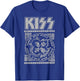 KISS - Rock and Roll Over (White Design) T-Shirt - T-Shirt | Royal