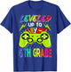 Leveled Up To 6th Grade Gamer Back To School First Day Boys T-Shirt - T-Shirt | Royal