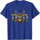 Camo Hunting Deer Dad T-Shirt - T-Shirt | Royal