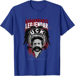 Liria ka emer Uçk Adem Jashari T-Shirt - T-Shirt | Royal
