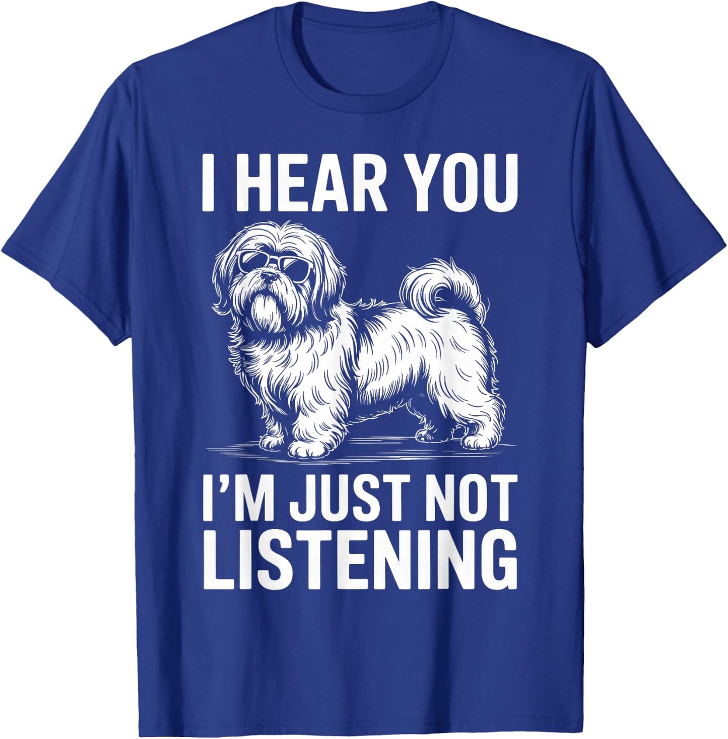 Lhasa Apso Dog Funny Lhasa Apso T-Shirt - T-Shirt | Royal