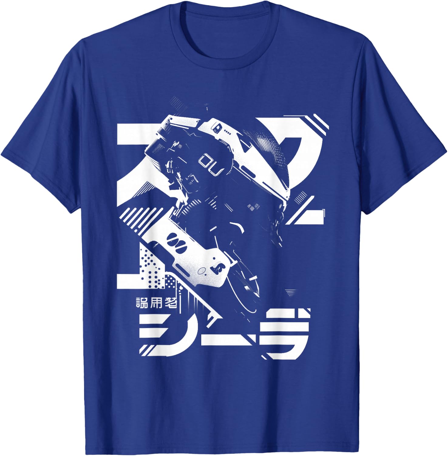 Futuristic Techwear Japanese Cyberpunk Harajuku Anime Manga , black T-Shirt - T-Shirt | Royal