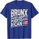 Bronx Puerto Rican Puerto Rico Flag NYC Train Subway Car Fun T-Shirt - T-Shirt | Royal
