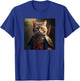 Kawaii Samurai Cat Portrait - Elegant Japanese Art Anime Cat Men Women T-Shirt - T-Shirt | Royal