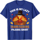 This Is My Lazy Thanksgiving Pajama Shirt Funny Turkey Day T-Shirt - T-Shirt | Royal