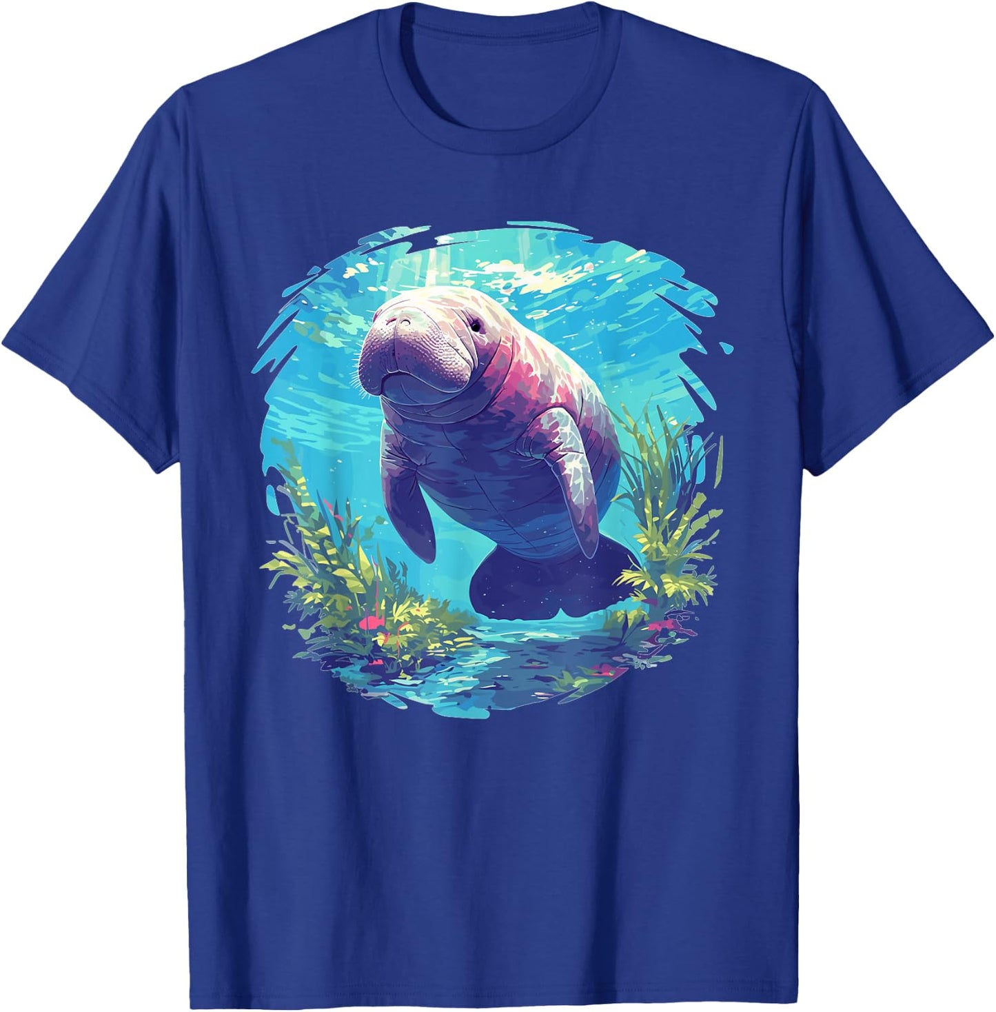Manatees Manatee T-Shirt - T-Shirt | Royal