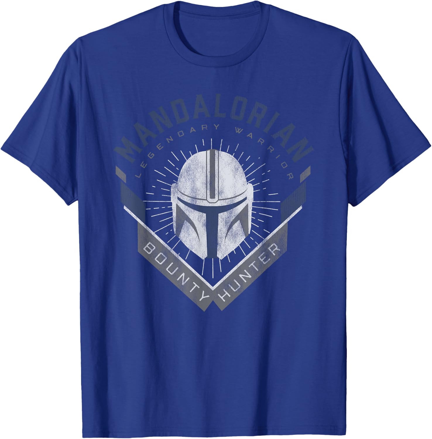 Star Wars The Mandalorian Legendary Warrior Bounty Hunter , Black T-Shirt - T-Shirt | Royal