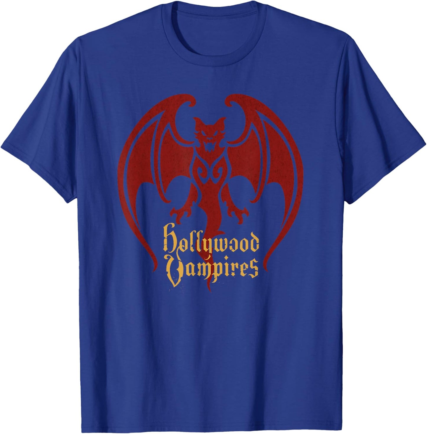 Hollywood Vampires Bat Logo T-Shirt - T-Shirt | Royal