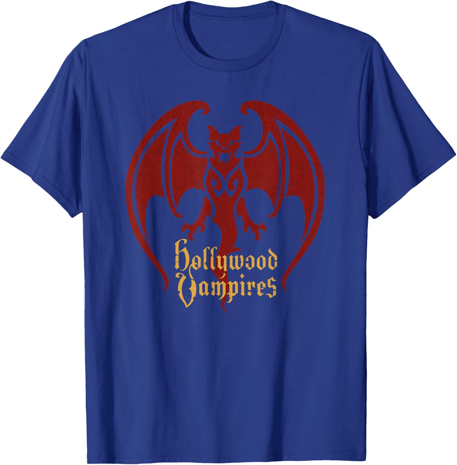 Hollywood Vampires Bat Logo T-Shirt - T-Shirt | Royal