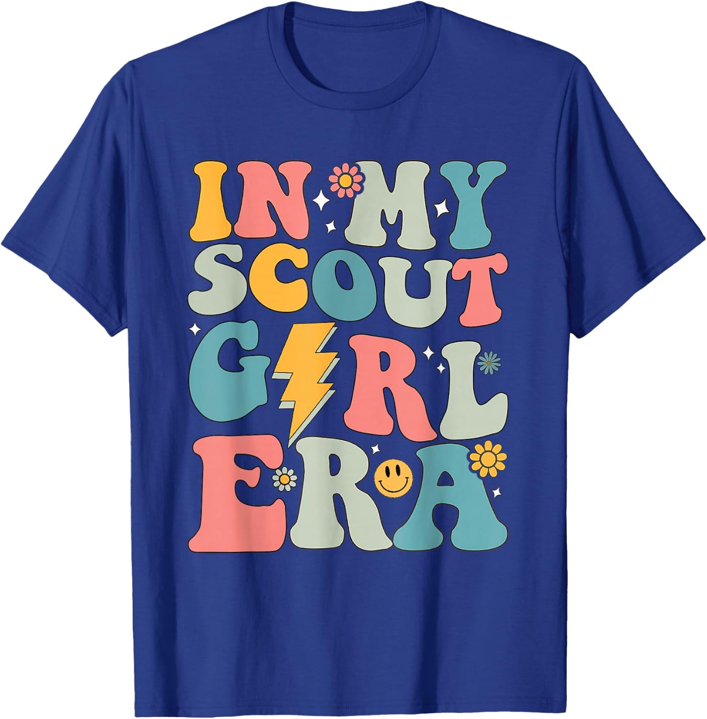 Groovy In My Scout Girl Era Women T-Shirt - T-Shirt | Royal
