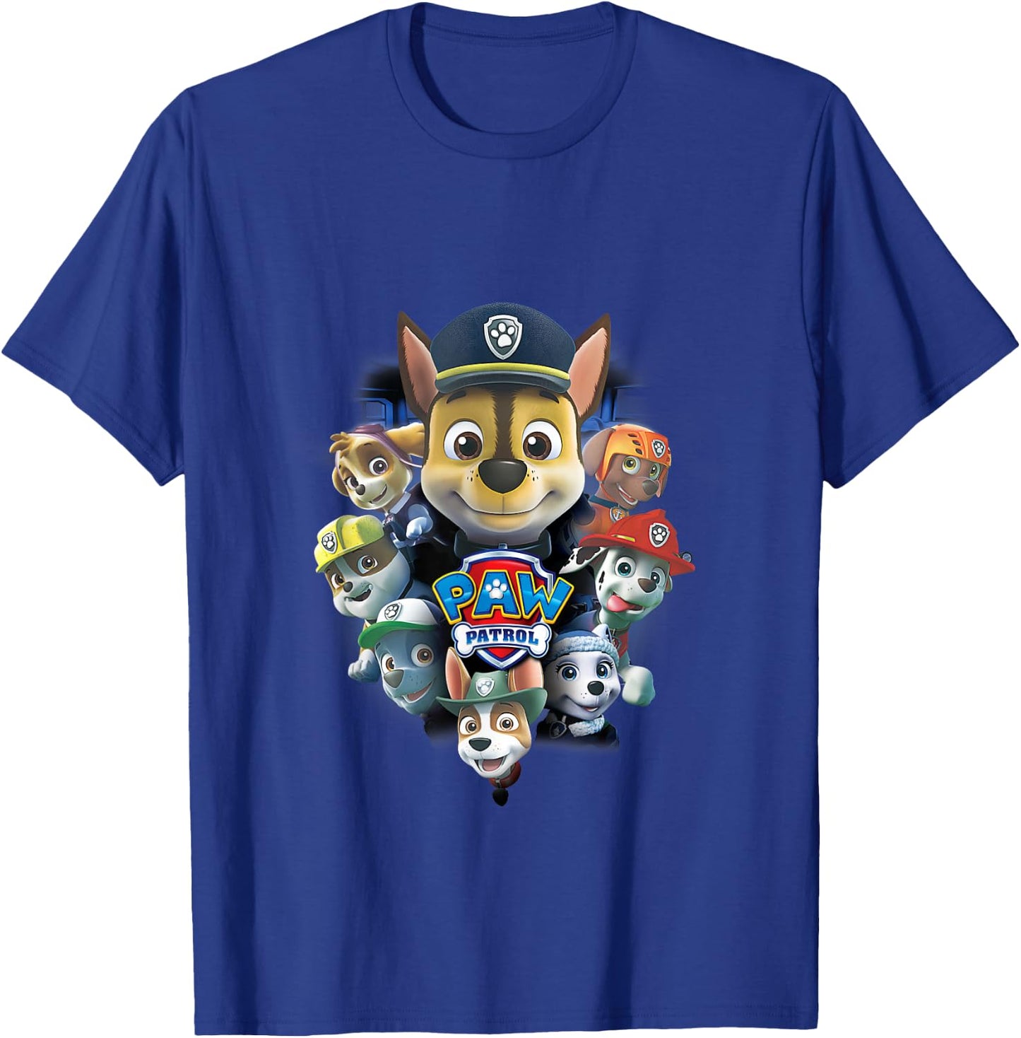 Paw Patrol Chase, Marshall und Rubble T-Shirt - T-Shirt | Royal