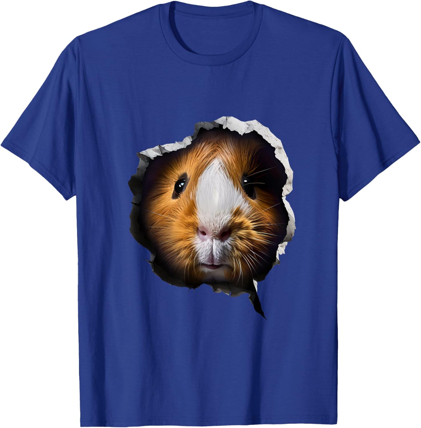 Guinea Pig Face T-Shirt - T-Shirt | Royal