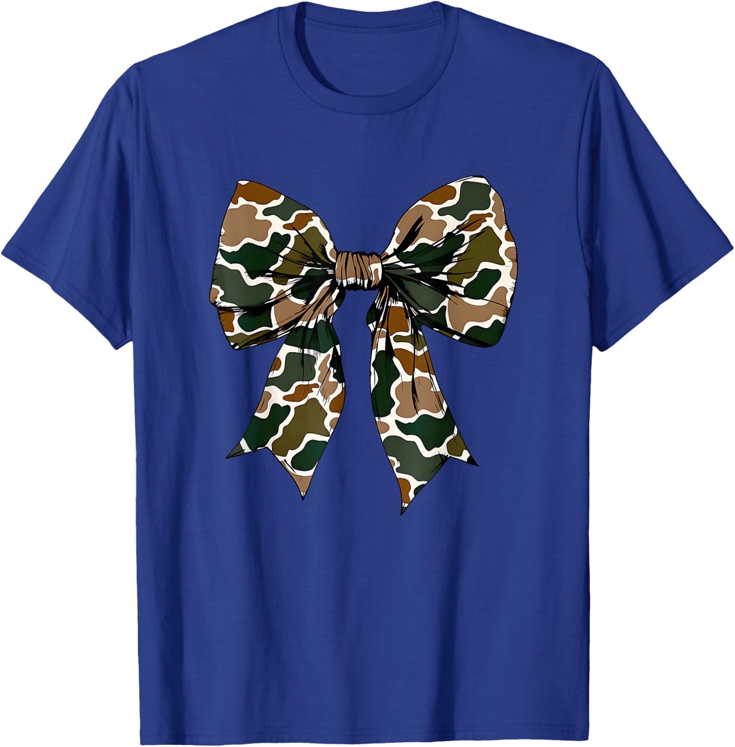 Old School Camouflage T-Shirt - T-Shirt | Royal
