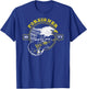Foreigner 1977 Eagle with Guitar Vintage Band T-Shirt - T-Shirt | Royal