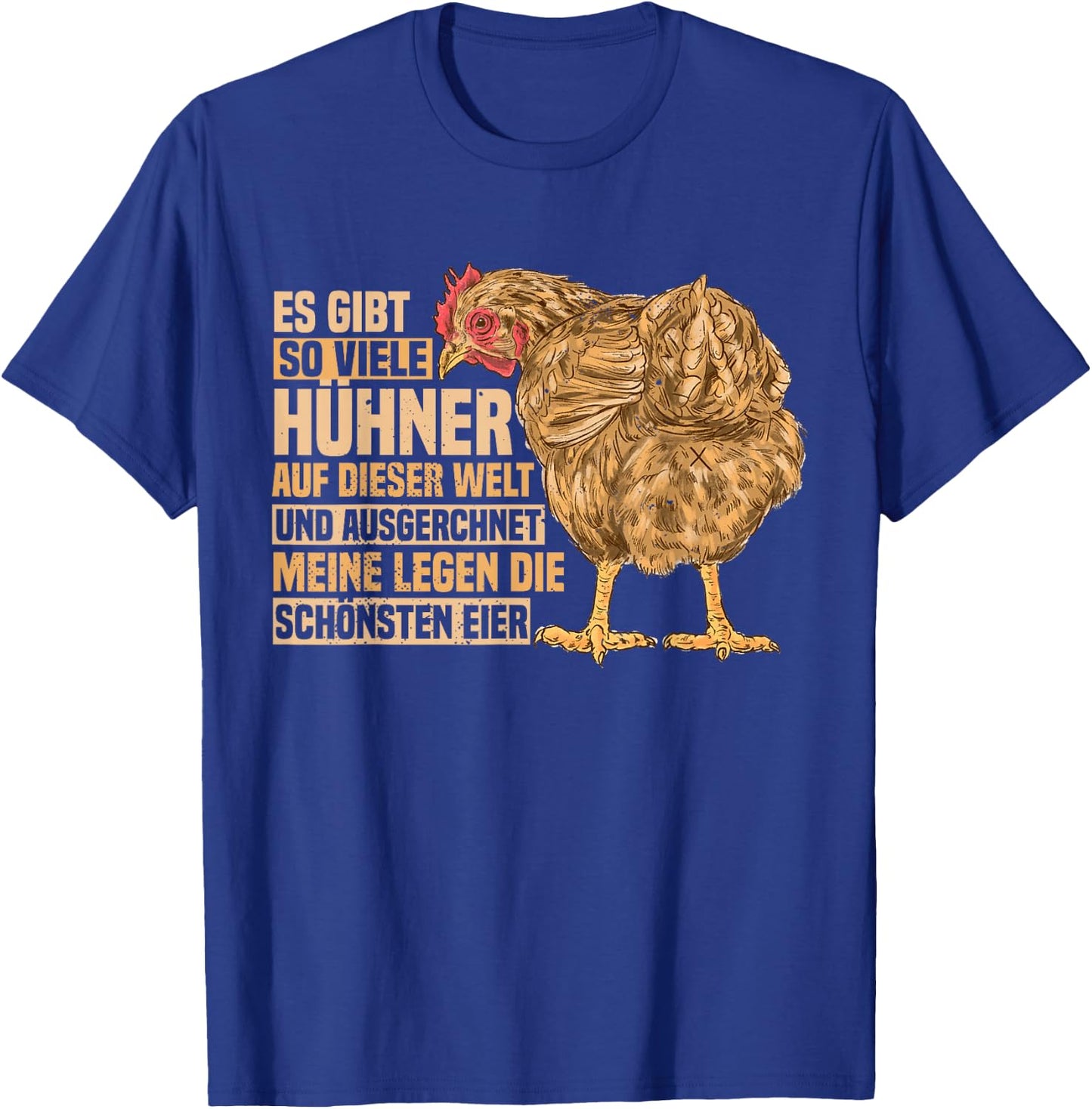Lustiges Landwirtin Henne Bauer Hühner Landwirt Huhn T-Shirt - T-Shirt | Royal
