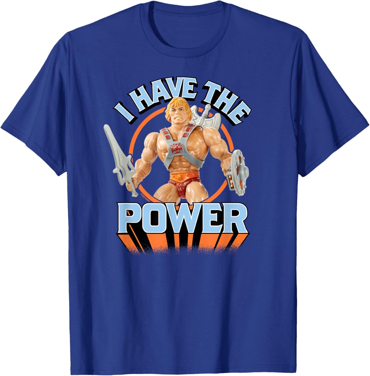 Masters Of The Universe - with German Text "Ich habe die, black T-Shirt - T-Shirt | Royal
