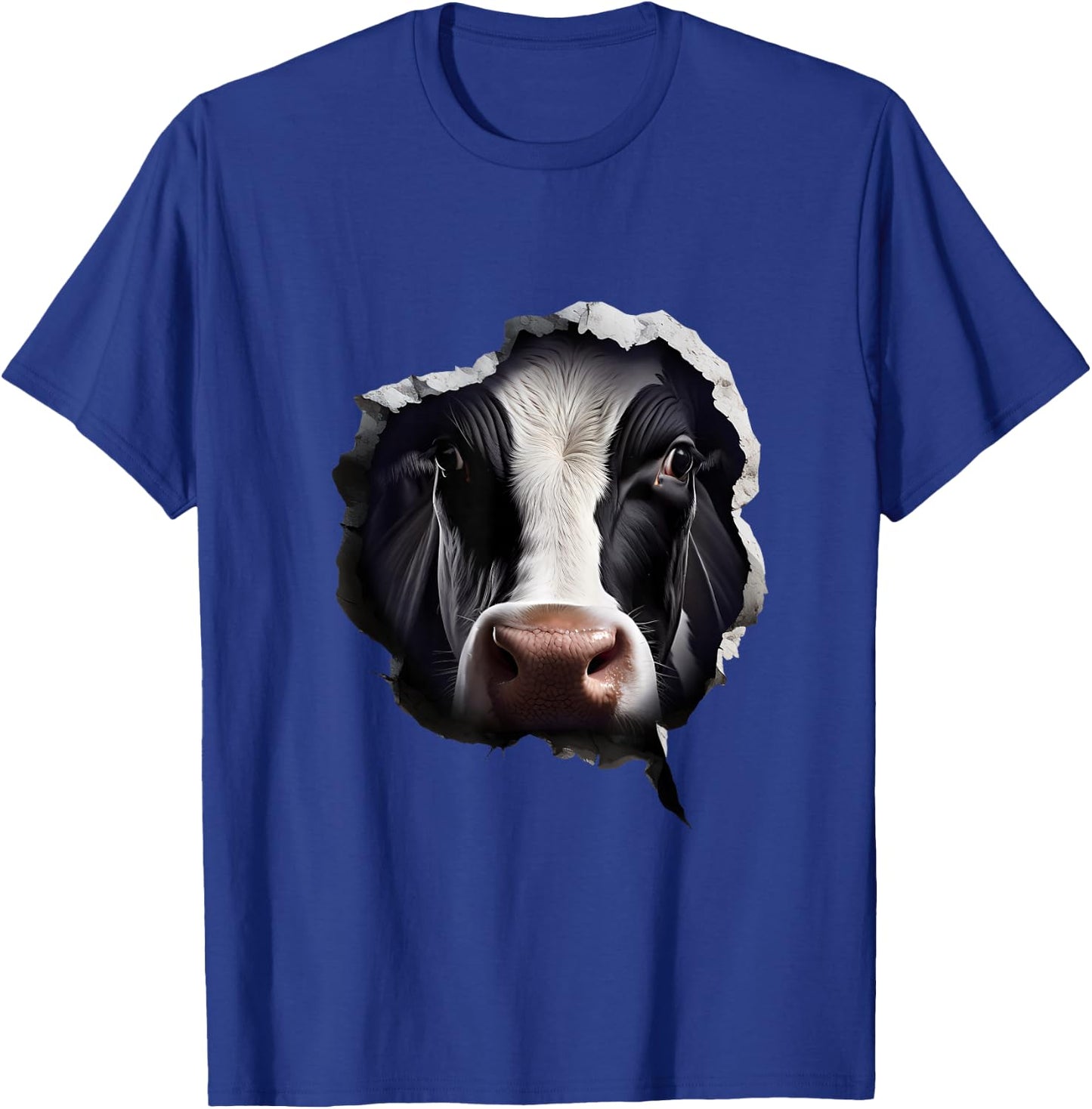Cow Face T-Shirt - T-Shirt | Royal
