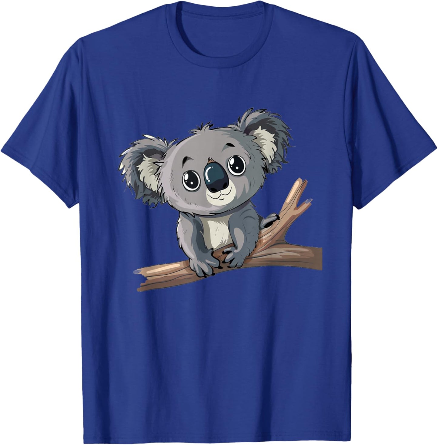 Boys Girls Funny Koala Face Costume , black T-Shirt - T-Shirt | Royal