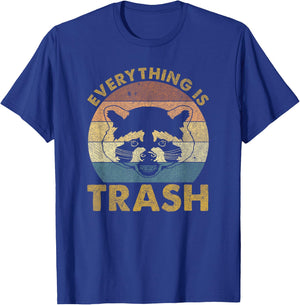 Everything Is Trash Vintage Raccoon Lovers T-Shirt - T-Shirt | Royal