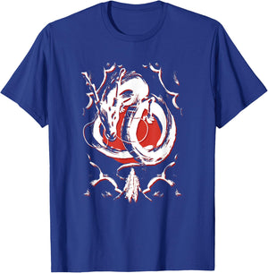 Traditional Japanese Dragon Art Japan T-Shirt - T-Shirt | Royal
