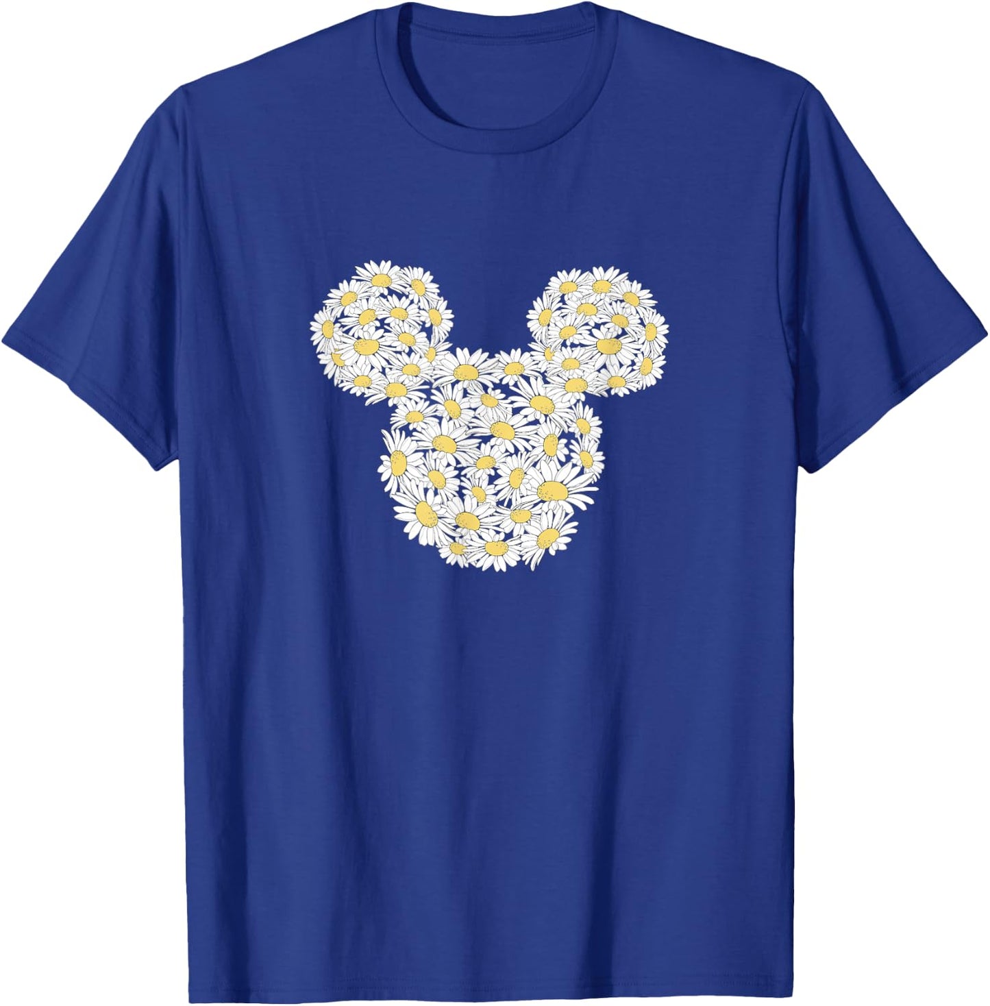 Disney Mickey And Friends Wildflower Daisy Fill Mickey Ears T-Shirt - T-Shirt | Royal
