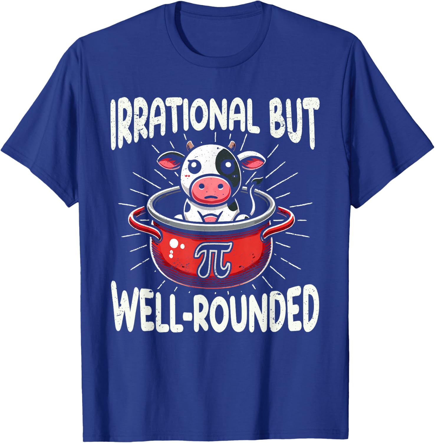 Beff Pot Pie Cow Pi Day T-Shirt - T-Shirt | Royal